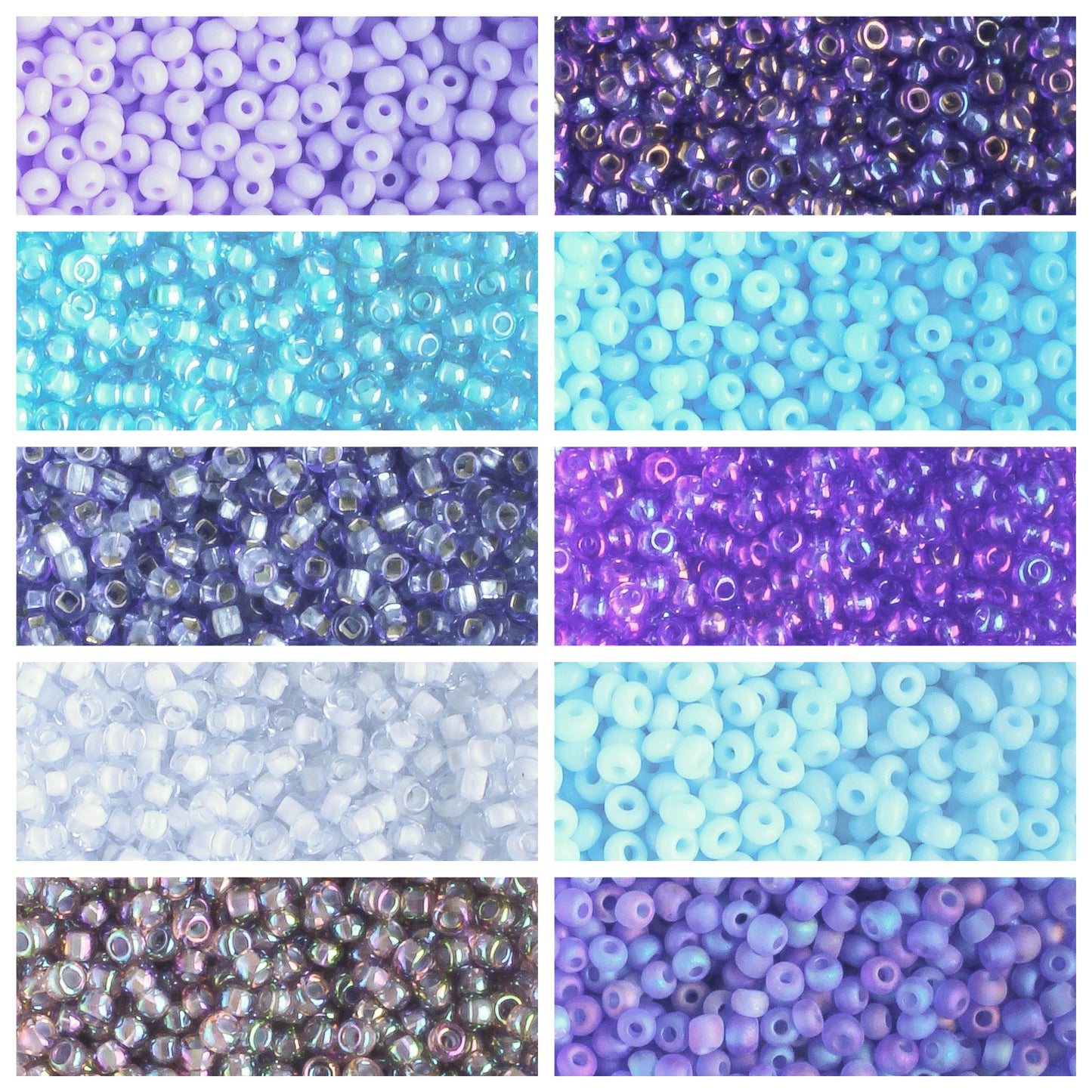 11/0 Czech Seed Bead Collection