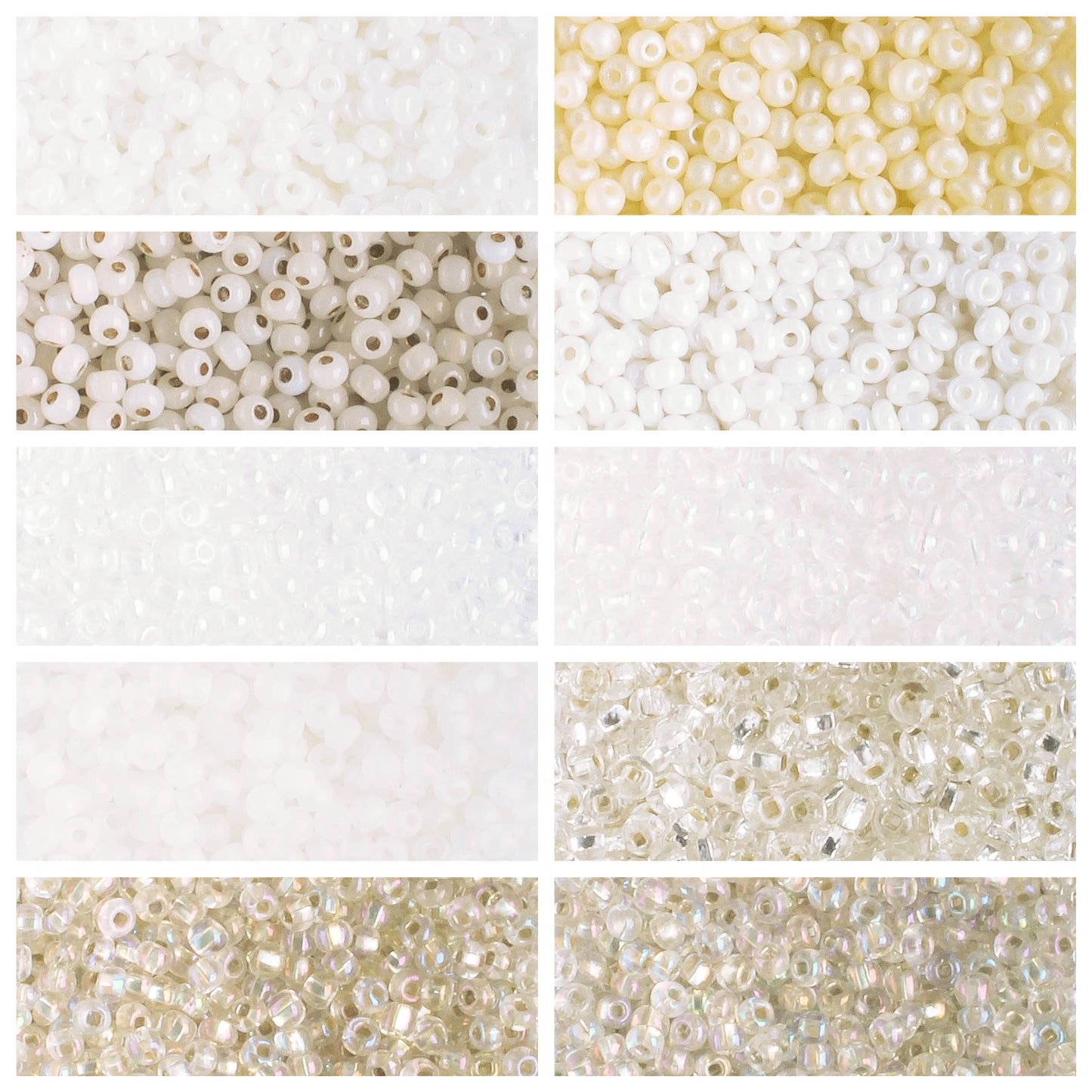 11/0 Czech Seed Bead Collection