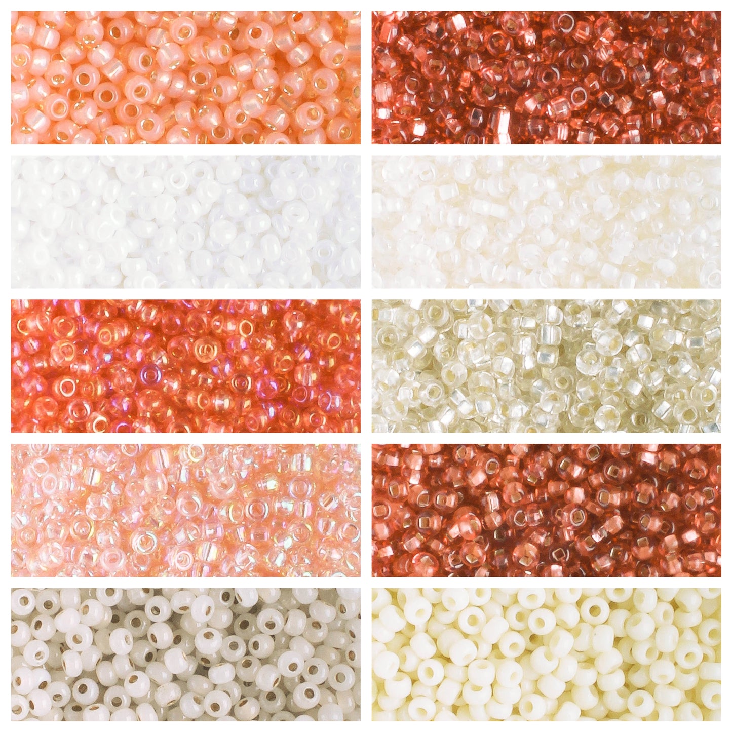 11/0 Czech Seed Bead Collection