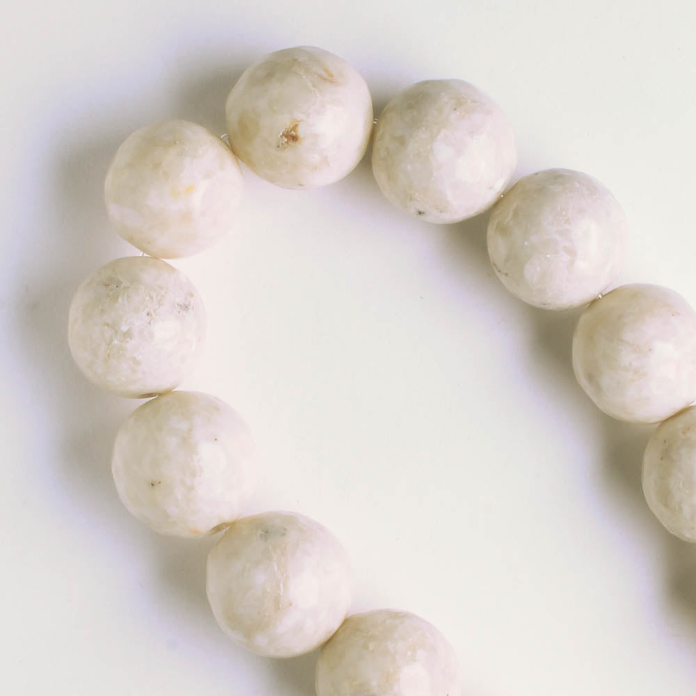 Fossil Jade - 8" strand