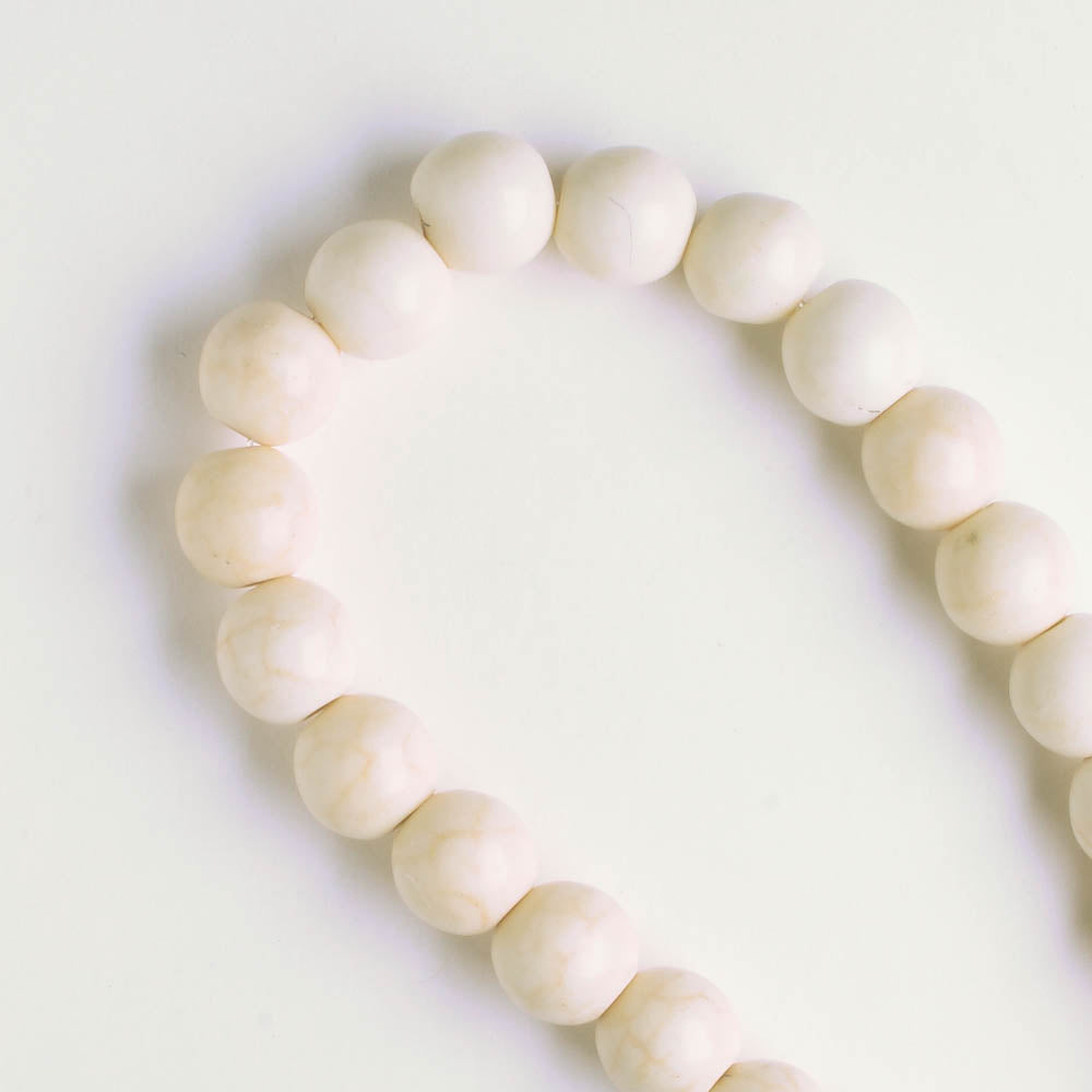 White Turquoise - 8" strand