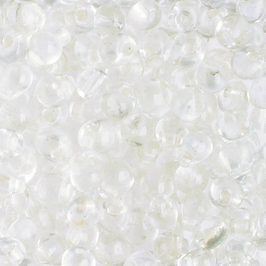 Fringe Bead, Clear - 10 grams