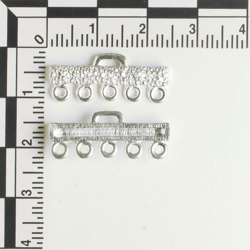 5 Strand Connector - Silver