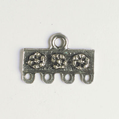 4 Strand Connector - Silver