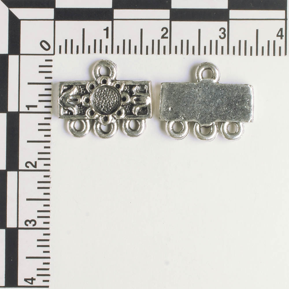 3 Strand Connector - Silver