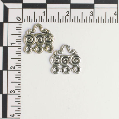 3 Strand Connector - Silver
