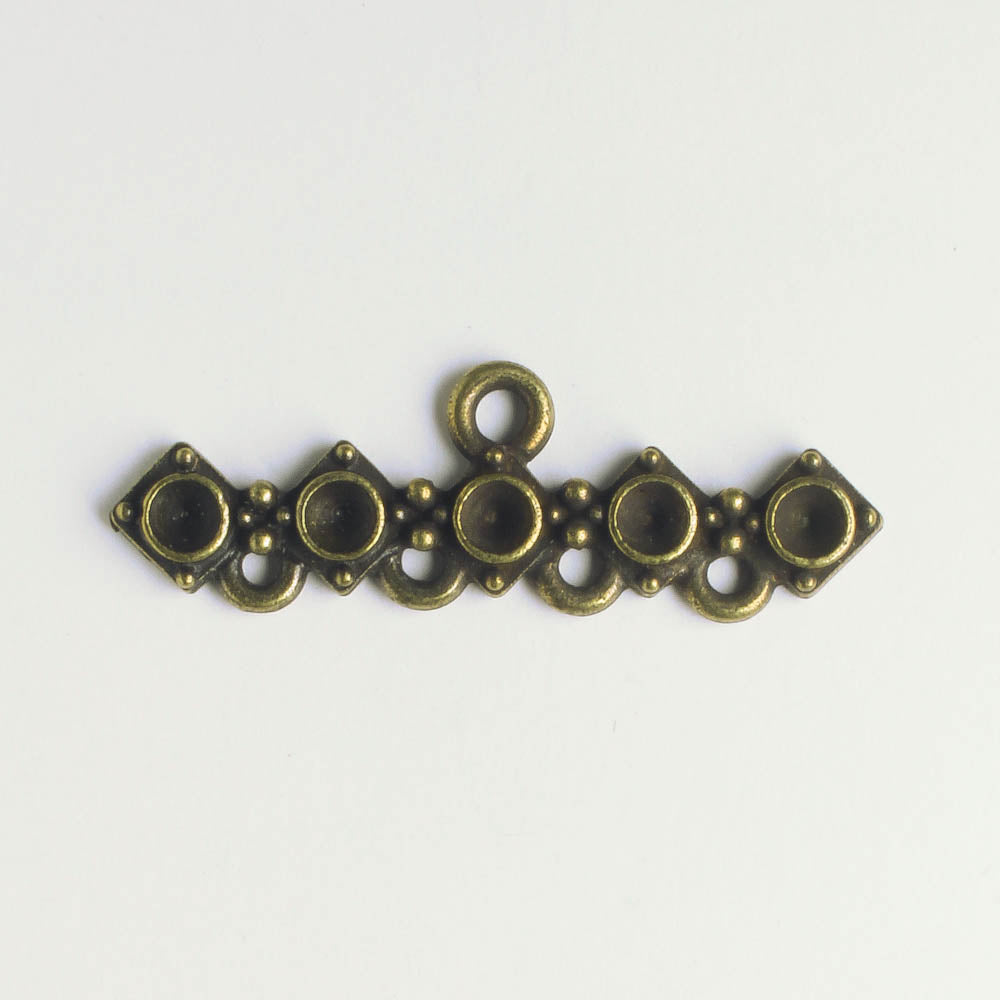 4 Strand Connector - Brass