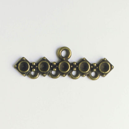 4 Strand Connector - Brass