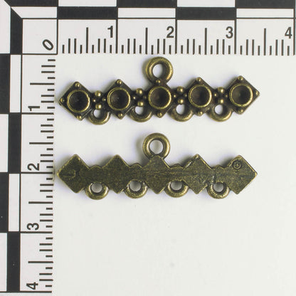 4 Strand Connector - Brass