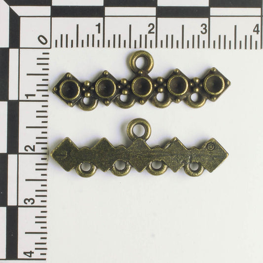 4 Strand Connector - Brass