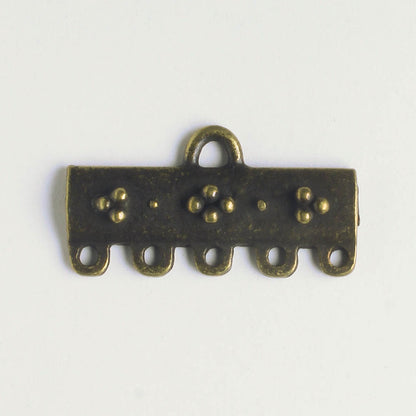 5 Strand Connector - Brass