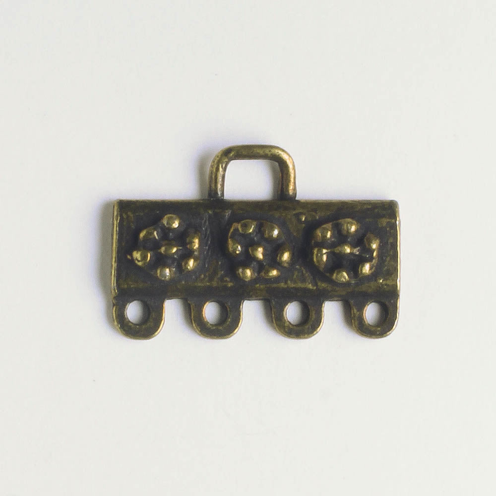 4 Strand Connector - Brass