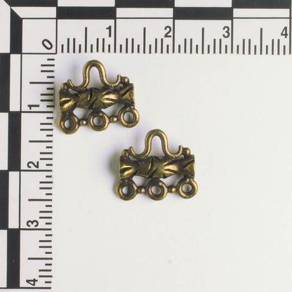 3 Strand Connector - Brass