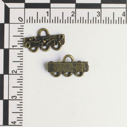 3 Strand Connector - Brass