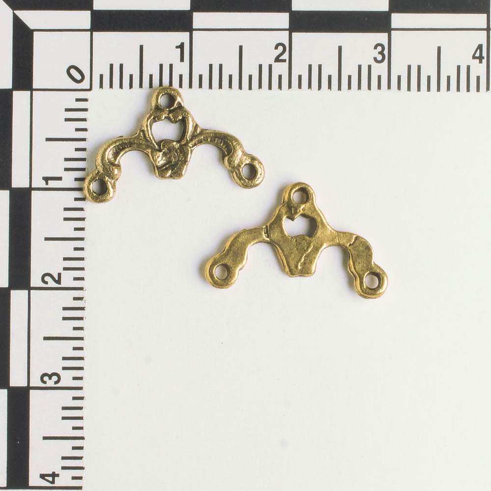 2 Strand Connector - Gold