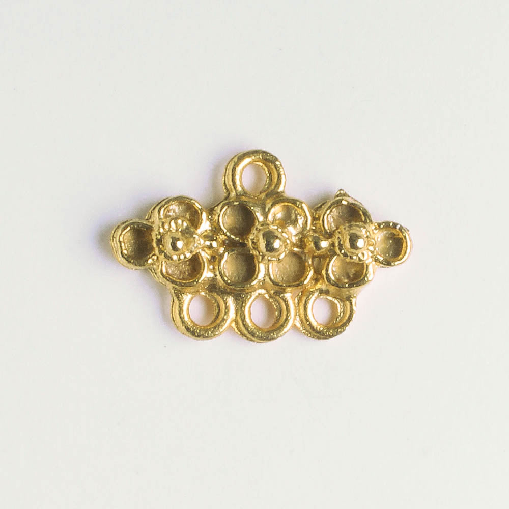 3 Strand Connector - Gold