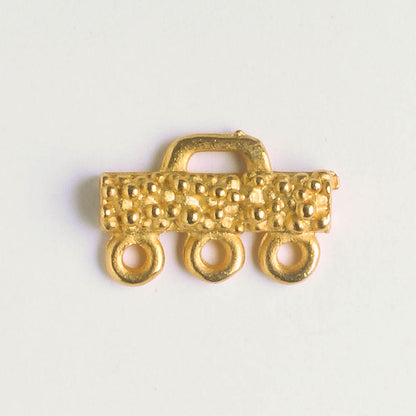 3 Strand Connector - Gold