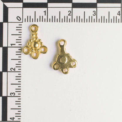 3 Strand Connector - Gold