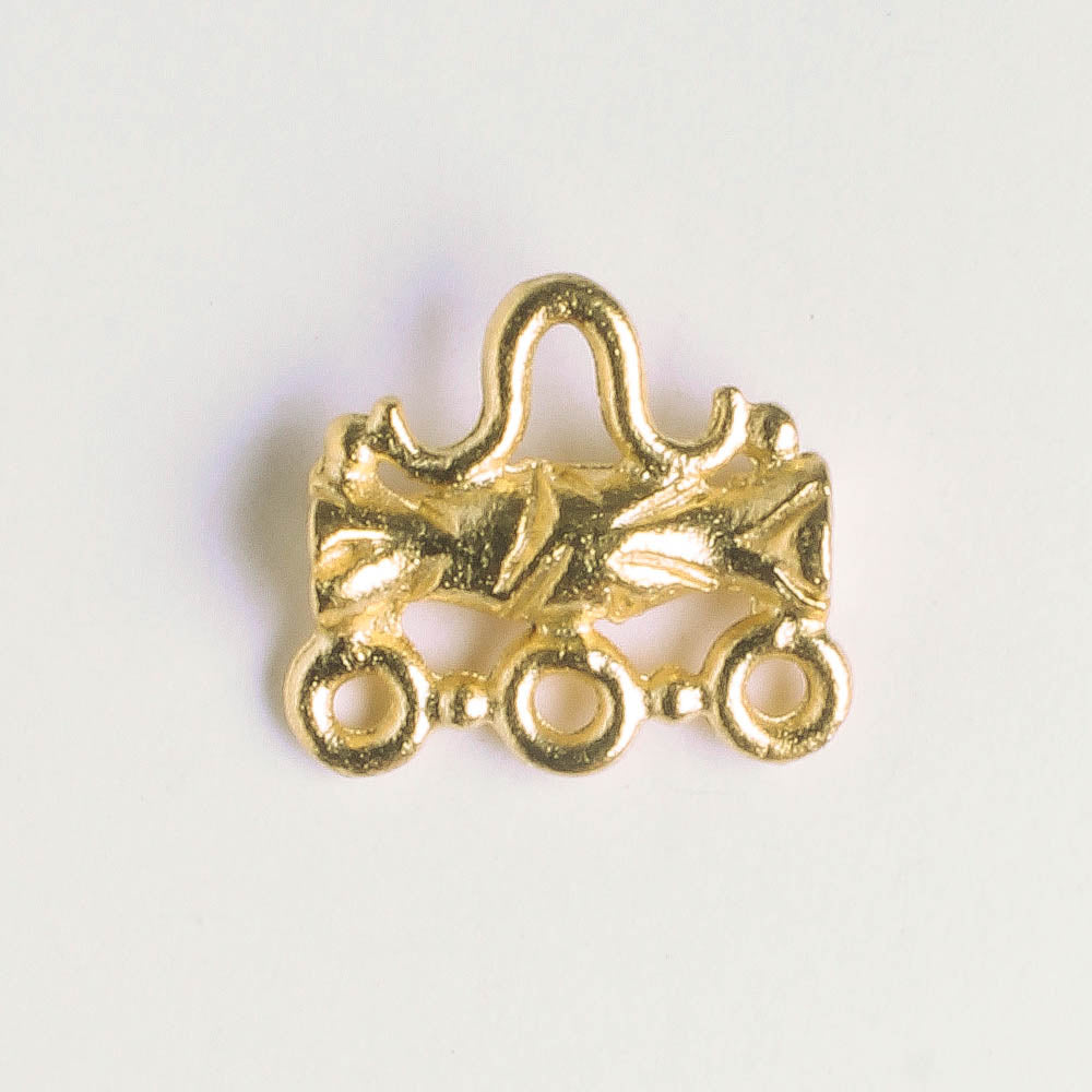 3 Strand Connector - Gold