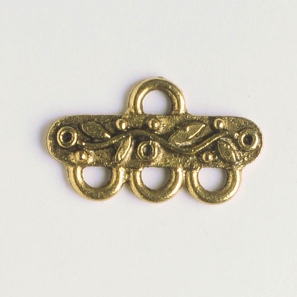 3 Strand Connector - Gold