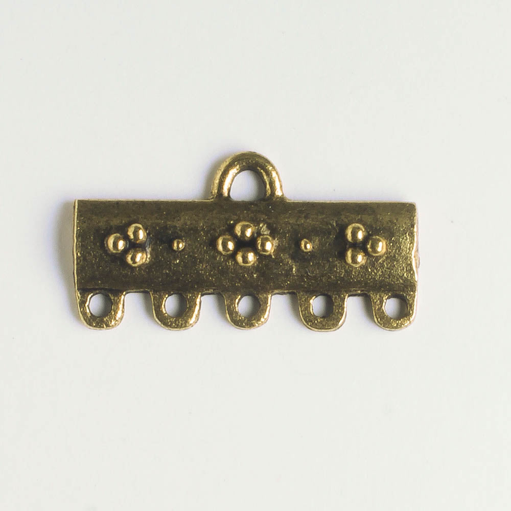 5 Strand Connector - Gold