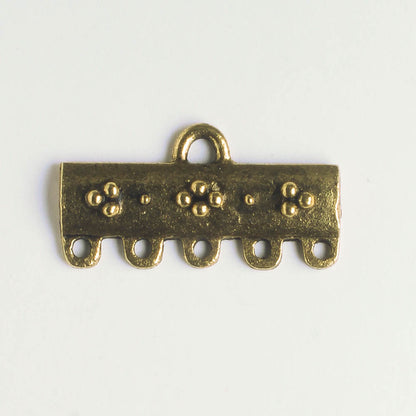 5 Strand Connector - Gold