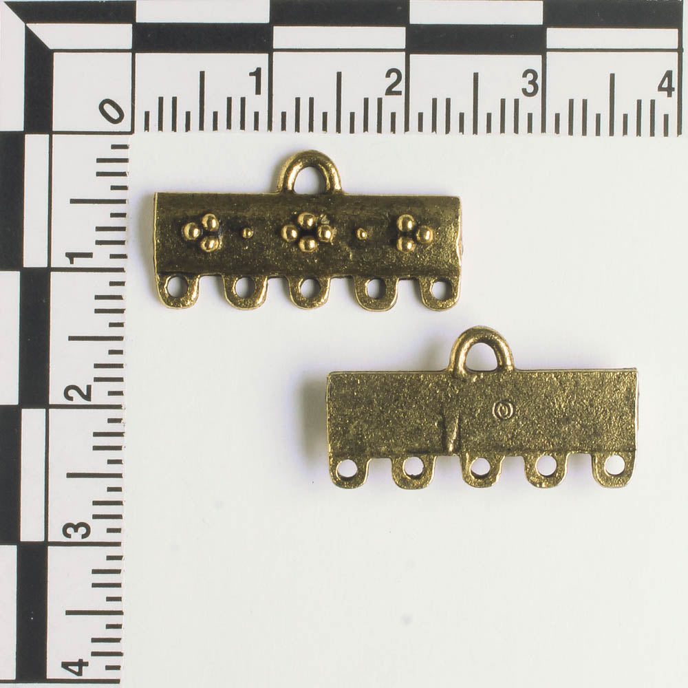 5 Strand Connector - Gold