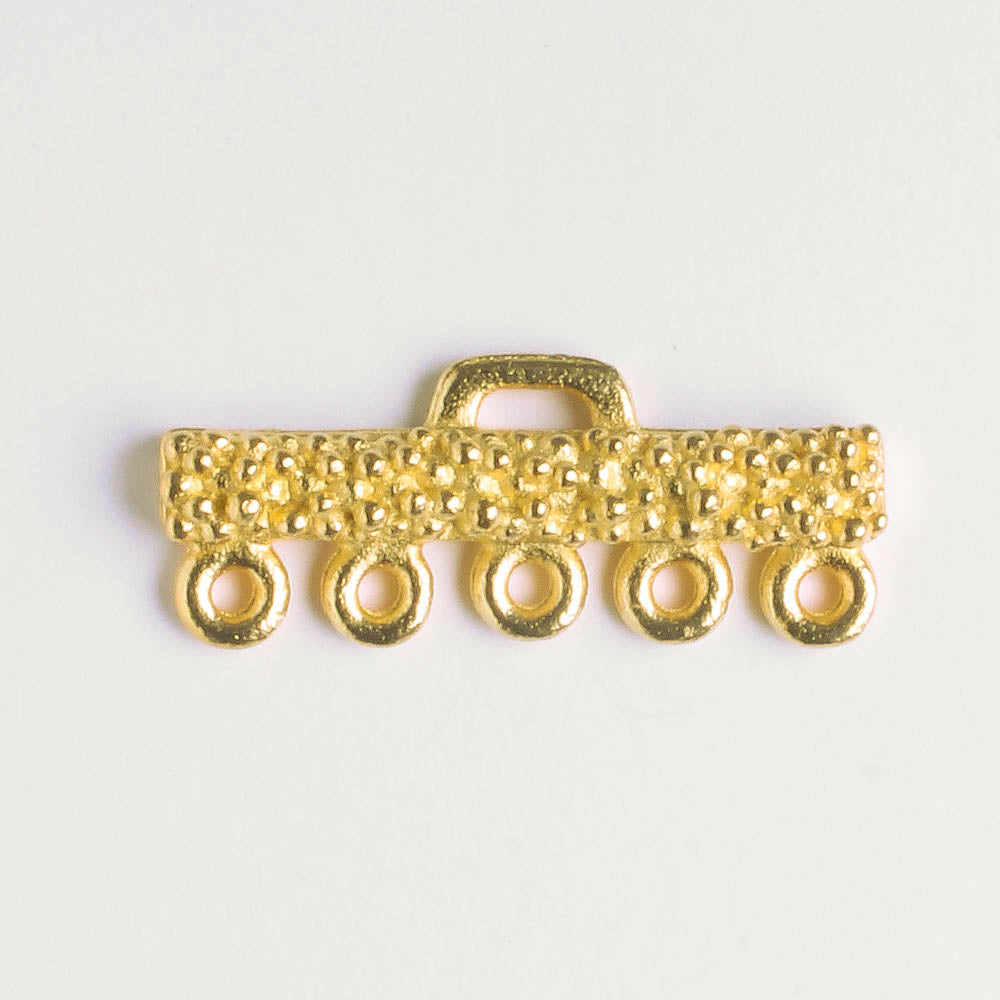 5 Strand Connector - Gold