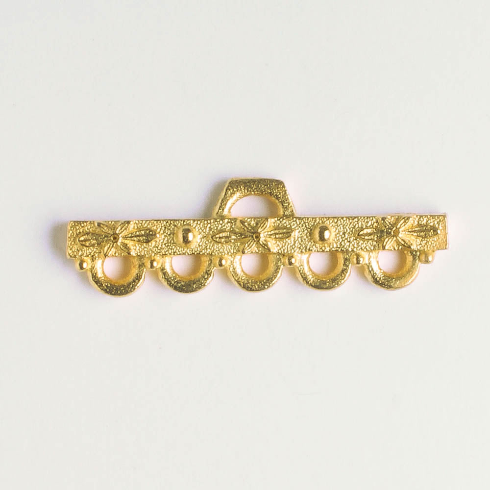 5 Strand Connector - Gold