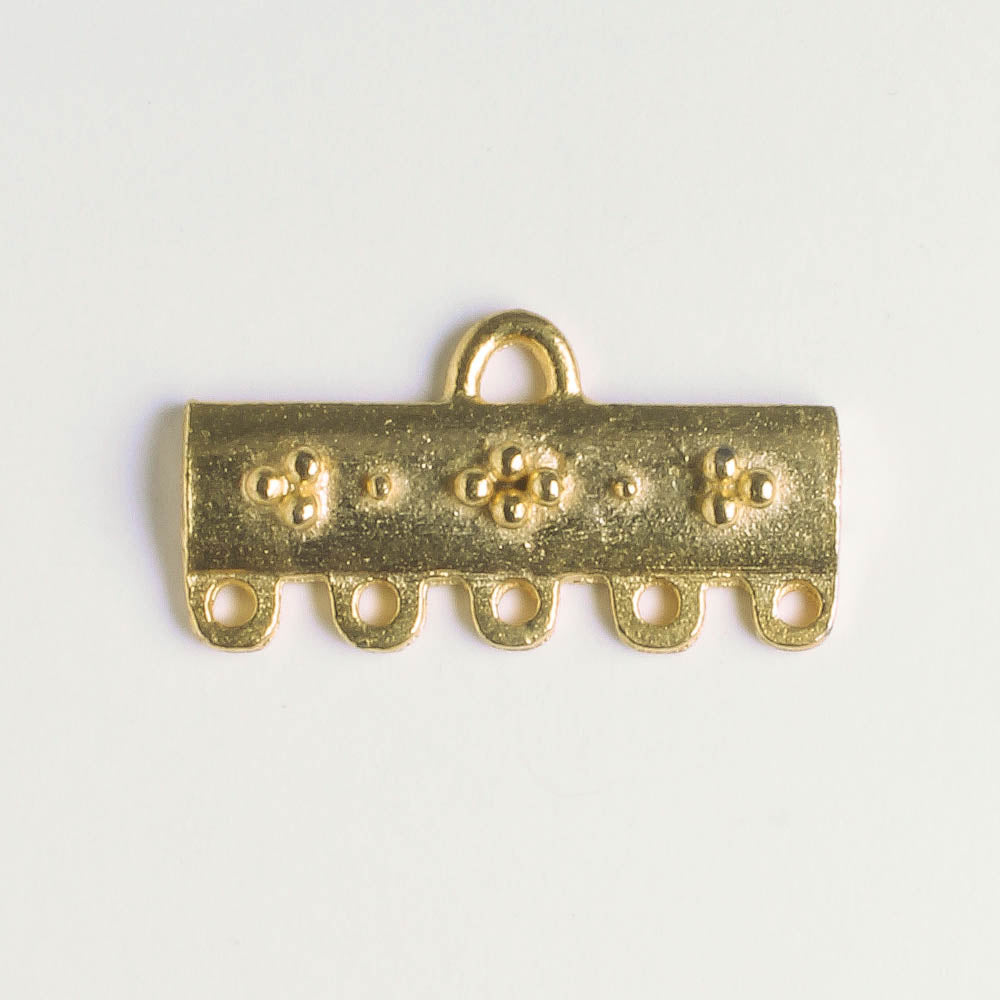 5 Strand Connector - Gold