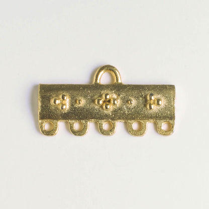 5 Strand Connector - Gold