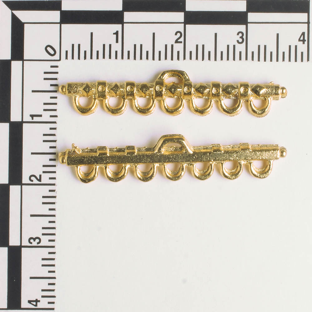 7 Strand Connector - Gold