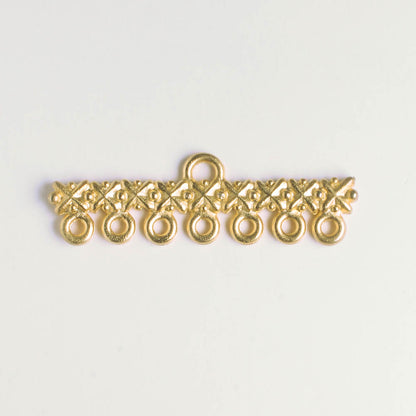 7 Strand Connector - Gold