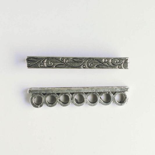 7 Strand Spacer Bar - Silver