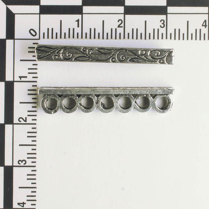 7 Strand Spacer Bar - Silver