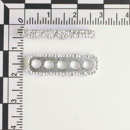 5 Strand Spacer Bar - Silver