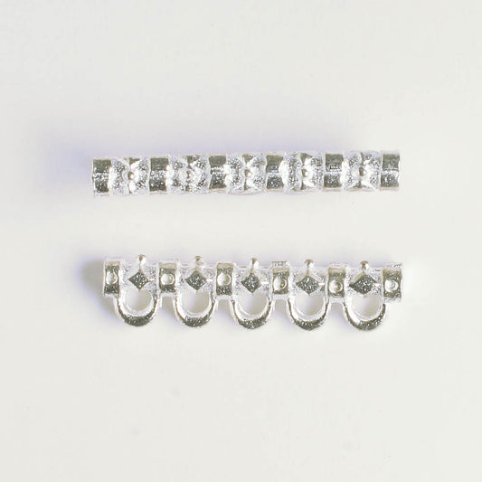 5 Strand Spacer Bar - Silver