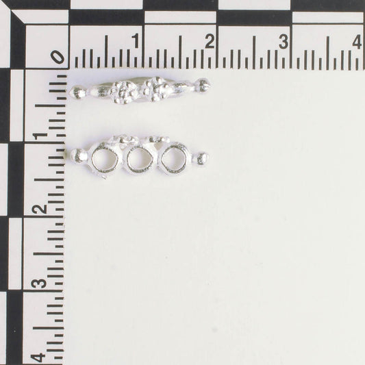 3 Strand Spacer Bar - Silver