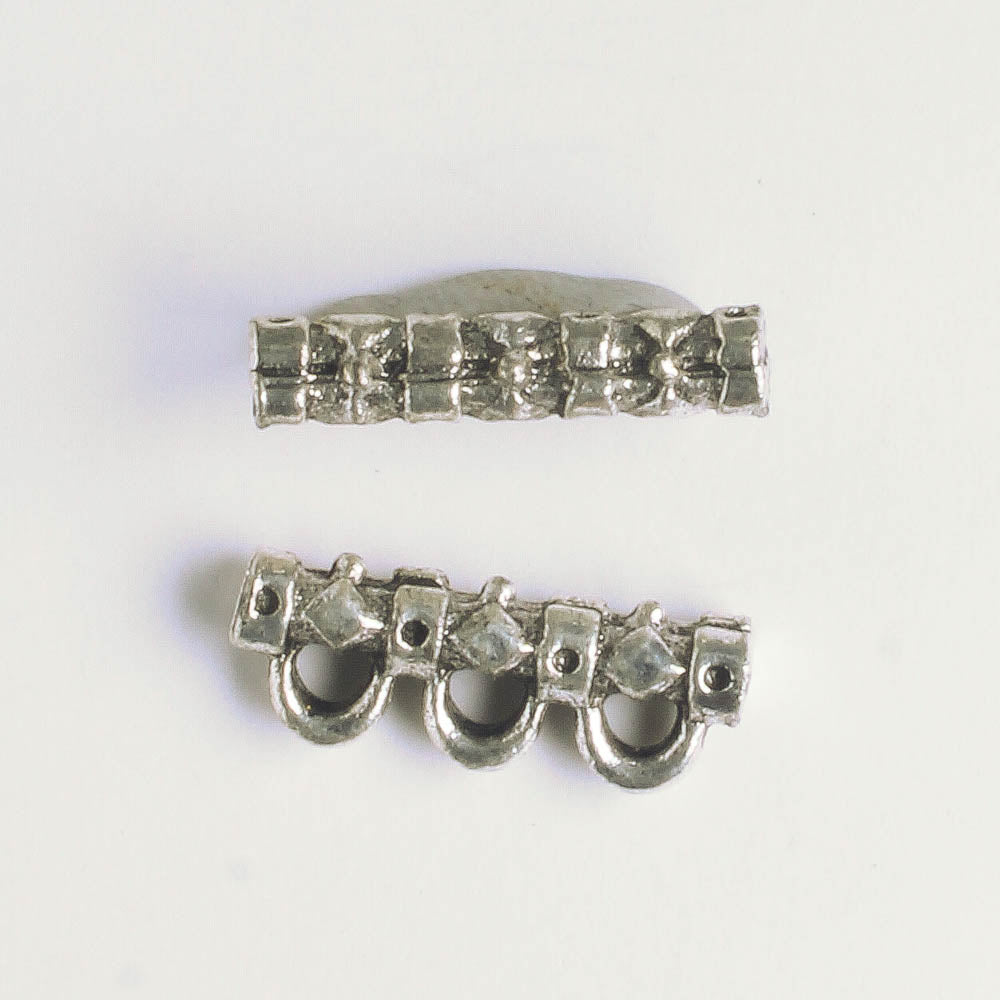 3 Strand Spacer Bar - Silver