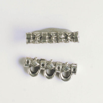 3 Strand Spacer Bar - Silver