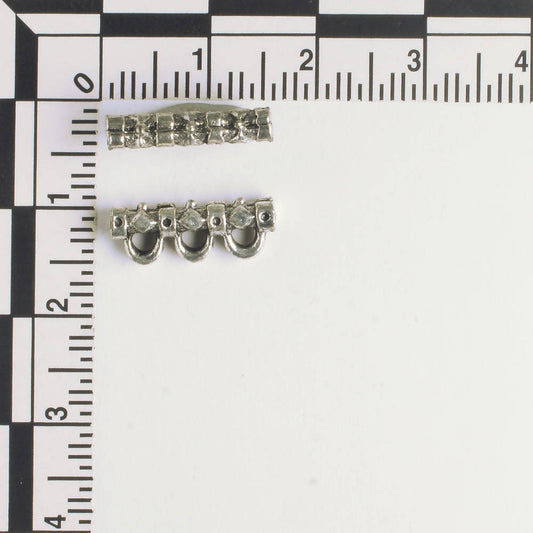 3 Strand Spacer Bar - Silver