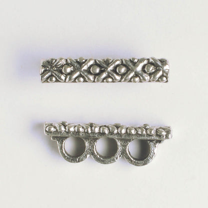 3 Strand Spacer Bar - Silver