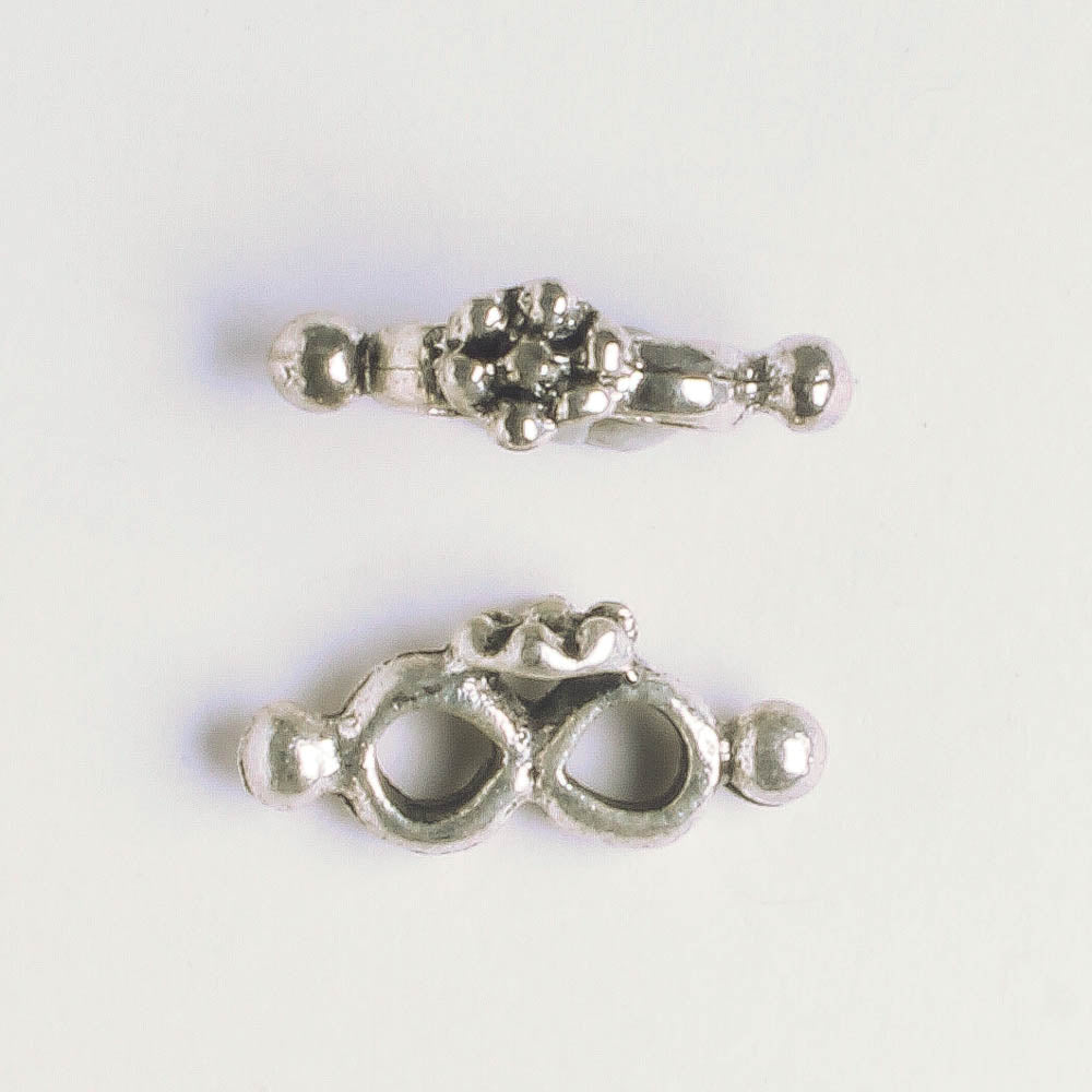 2 Strand Spacer Bar - Silver