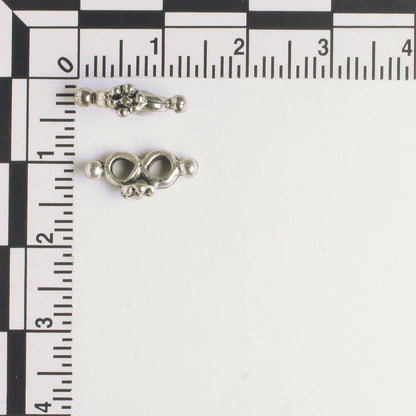 2 Strand Spacer Bar - Silver