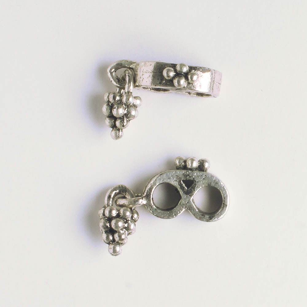 2 Strand Spacer Bar - Silver