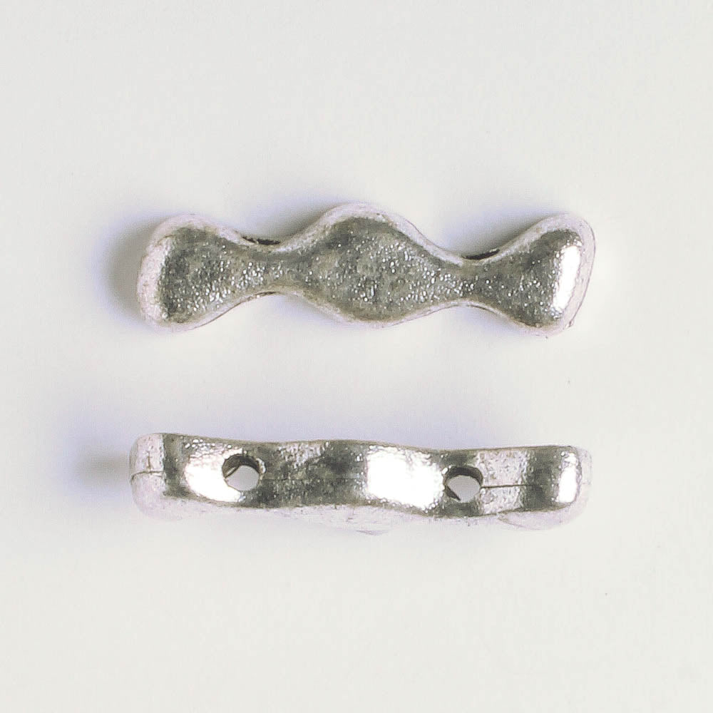 2 Strand Spacer Bar - Silver