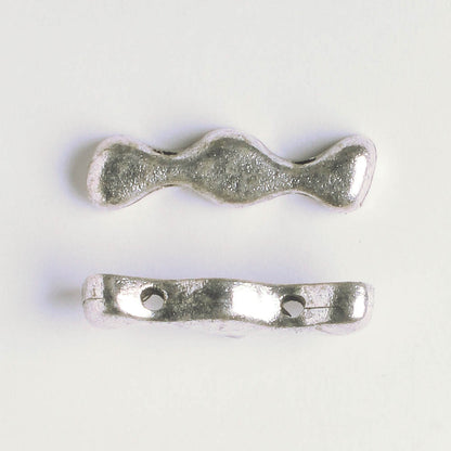 2 Strand Spacer Bar - Silver