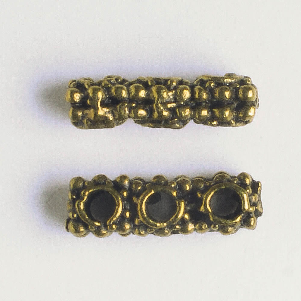 3 Strand Spacer Bar - Brass