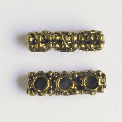 3 Strand Spacer Bar - Brass