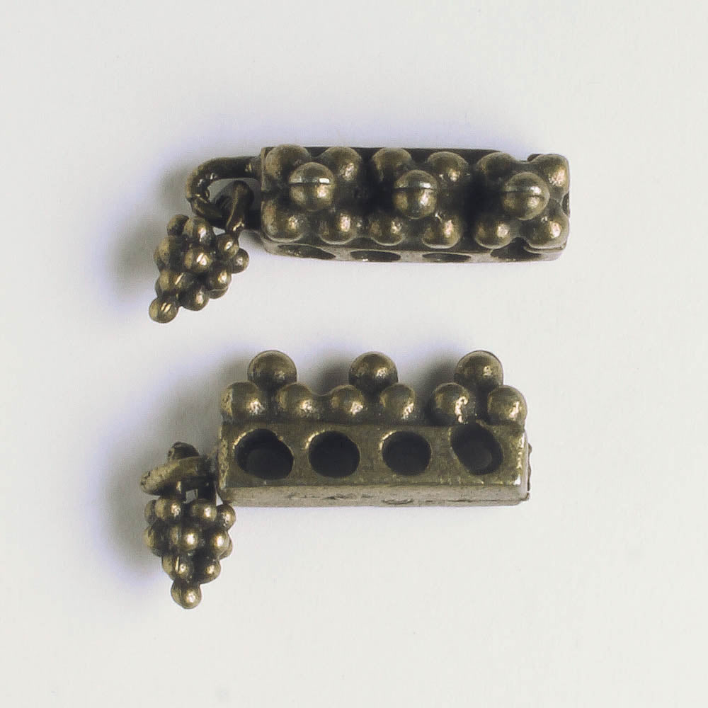 3 Strand Spacer Bar - Brass
